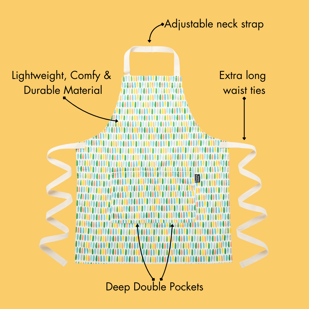 Comfortable and easy fitting Pookie Home Full Design Printed Aprons